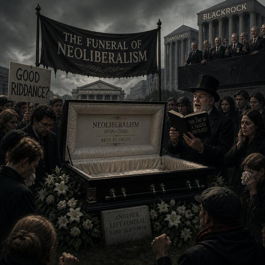 Neoliberalism's Funeral, and the Heir Who Never Misses It